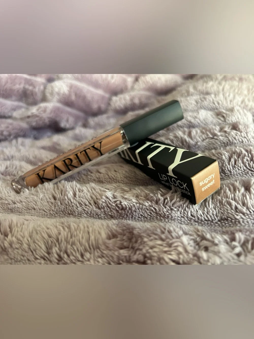 NIB Karity Lip Lock Velvet Liquid Lipstick - Sugary Sweet